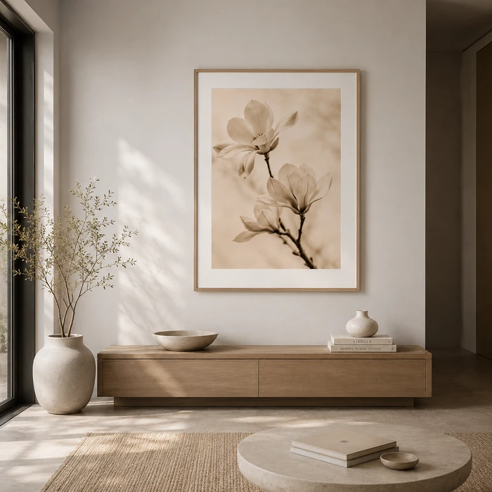 תמונה של מגנוליה - Soft Botanical Collection - דגם 08
