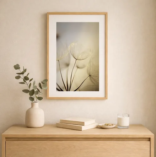 תמונה של שן הארי דגם 03 | תמונה מינימליסטית לעיצוב במבחר חללים בבית ובמשרד