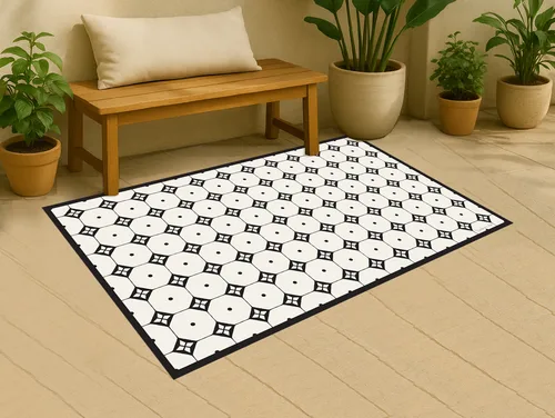 שטיח פיויסי מינימליסטי - דגם 01 -NORDIC