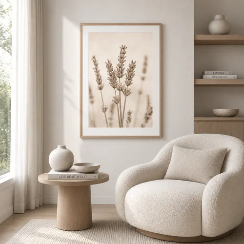 תמונת לבנדר טבעי - Soft  Botanical Collection - דגם 06