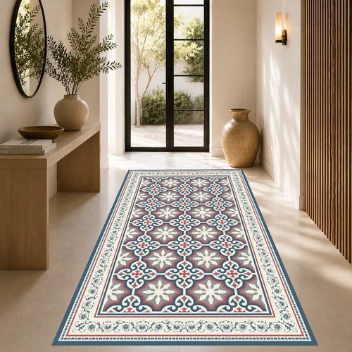 שטיח פי.וי.סי - Moroccan Tiles #106